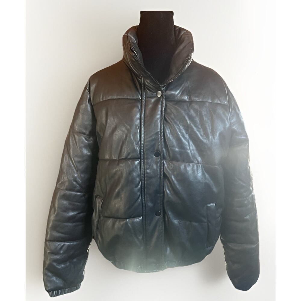 CI SONO by CAVALINI Black Poly insulated puffer jacket Large Women’s PUJK387
